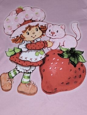 Strawberry Shortcake Character Graphic Tee